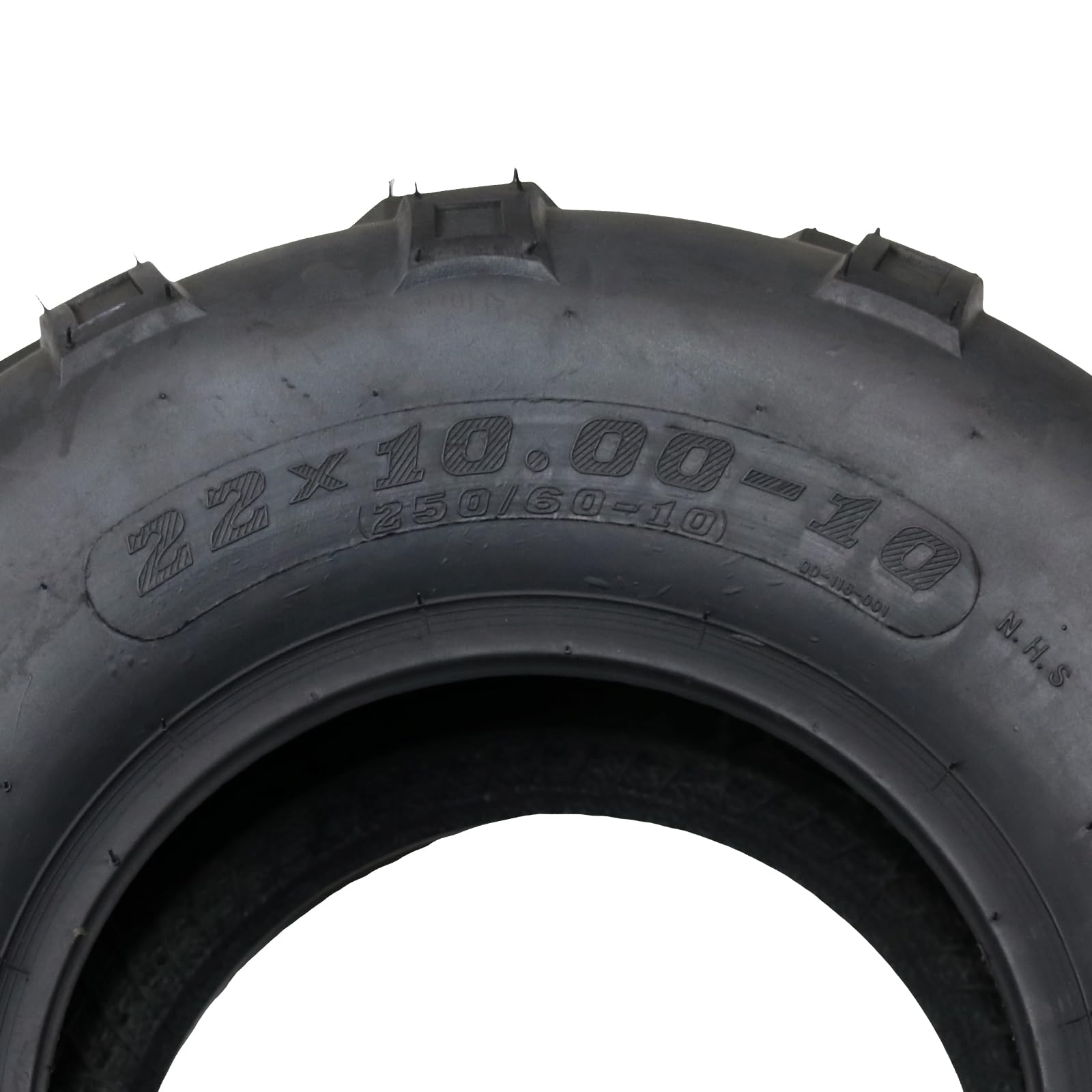 Garvee 22x10-10 4PR ATV/UTV Tires, All Terrain Tires 22x10x10 Trail Sand Mud Stream Off-Road Tires, Tubeless Set of 2 - Image 5