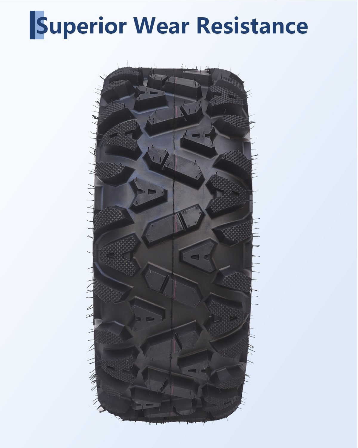 Garvee 25x10-12 ATV Tire - All-Terrain Tire, Off-Road Tire, Mud/Trail Tire, Tubeless, Set of 2 - Image 6